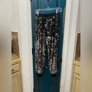 Sequin Joggers